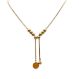 Espacio transforming necklace gold plated